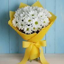 Букет цветов из:  Хризантемы в Гжель