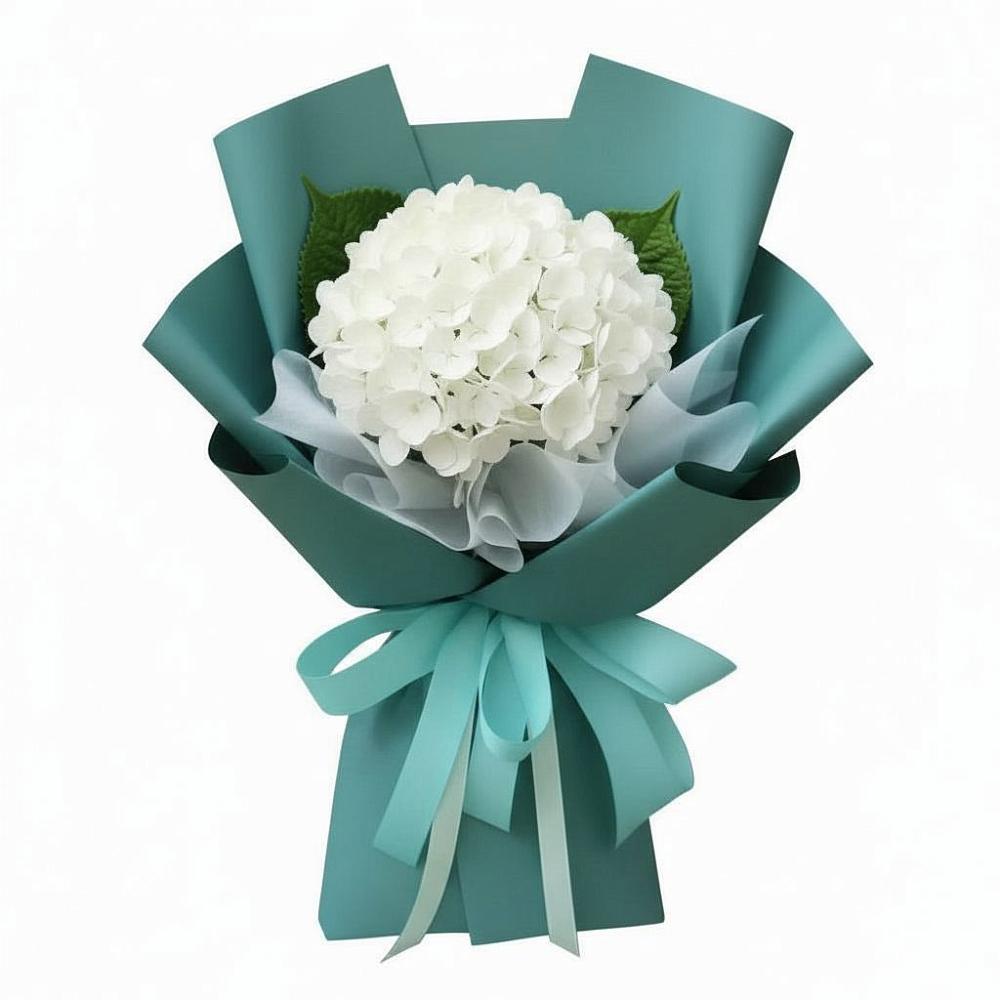 Букет цветов из: Гортензия в Гжель
