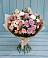 Букет цветов из: Хризантемы, Розы и Альстромерии в Гжель