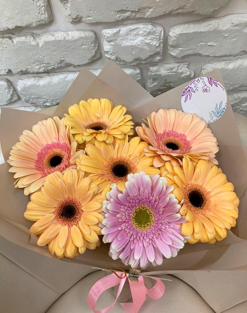 Букет цветов из: Герберы в Гжель