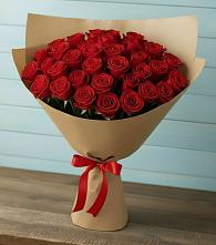 Букет Красные розы Милано в Гжель