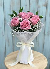Букет цветов из:  Розы #REPLACE_PRED# Гжель