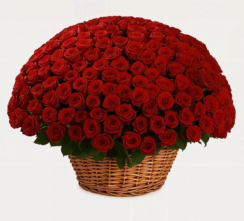 Премиум букет из: Розы в Гжель