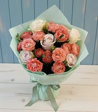 Букет цветов из:  Розы #REPLACE_PRED# Гжель