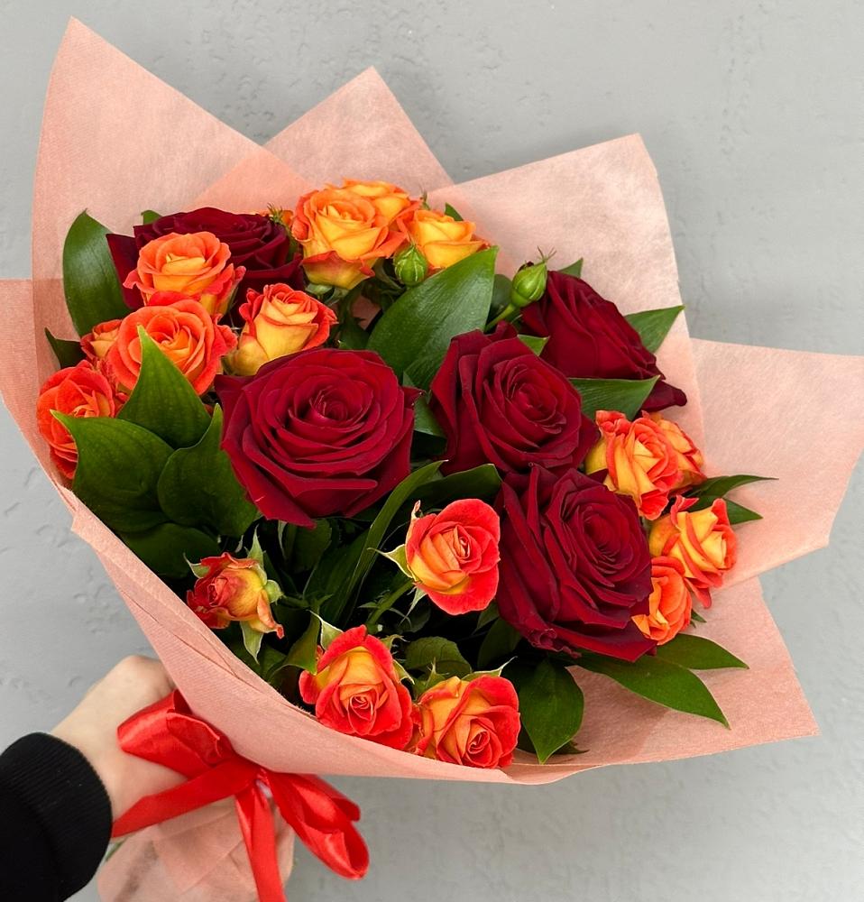 Букет Любовь и восторг в Гжель