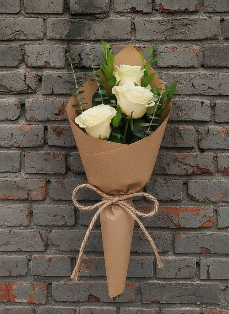 Букет цветов из: Розы в Гжель