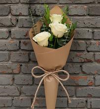 Букет цветов из:  Розы в Гжель