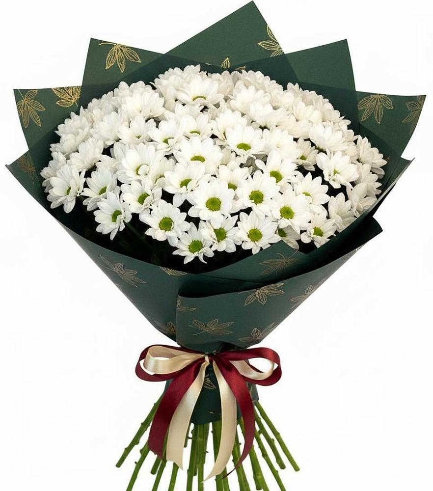 Букет цветов из: Хризантемы в Гжель