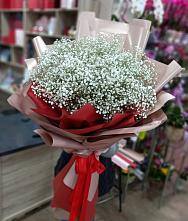 Букет цветов из:  Гипсофила #REPLACE_PRED# Гжель