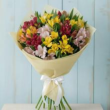 Букет цветов из:  Альстромерии в Гжель