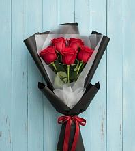 Букет цветов из:  Розы #REPLACE_PRED# Гжель