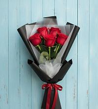 Букет цветов из:  Розы в Гжель