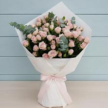 Букет цветов из:  Розы в Гжель