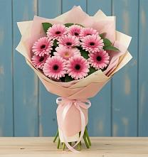 Букет цветов из:  Герберы в Гжель